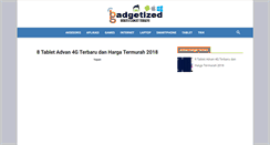 Desktop Screenshot of gadgetized.net